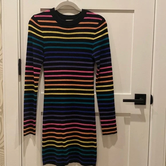 Lovers + Friends | Dresses | Lovers And Friends Rainbow Sweater Dress |  Poshmark